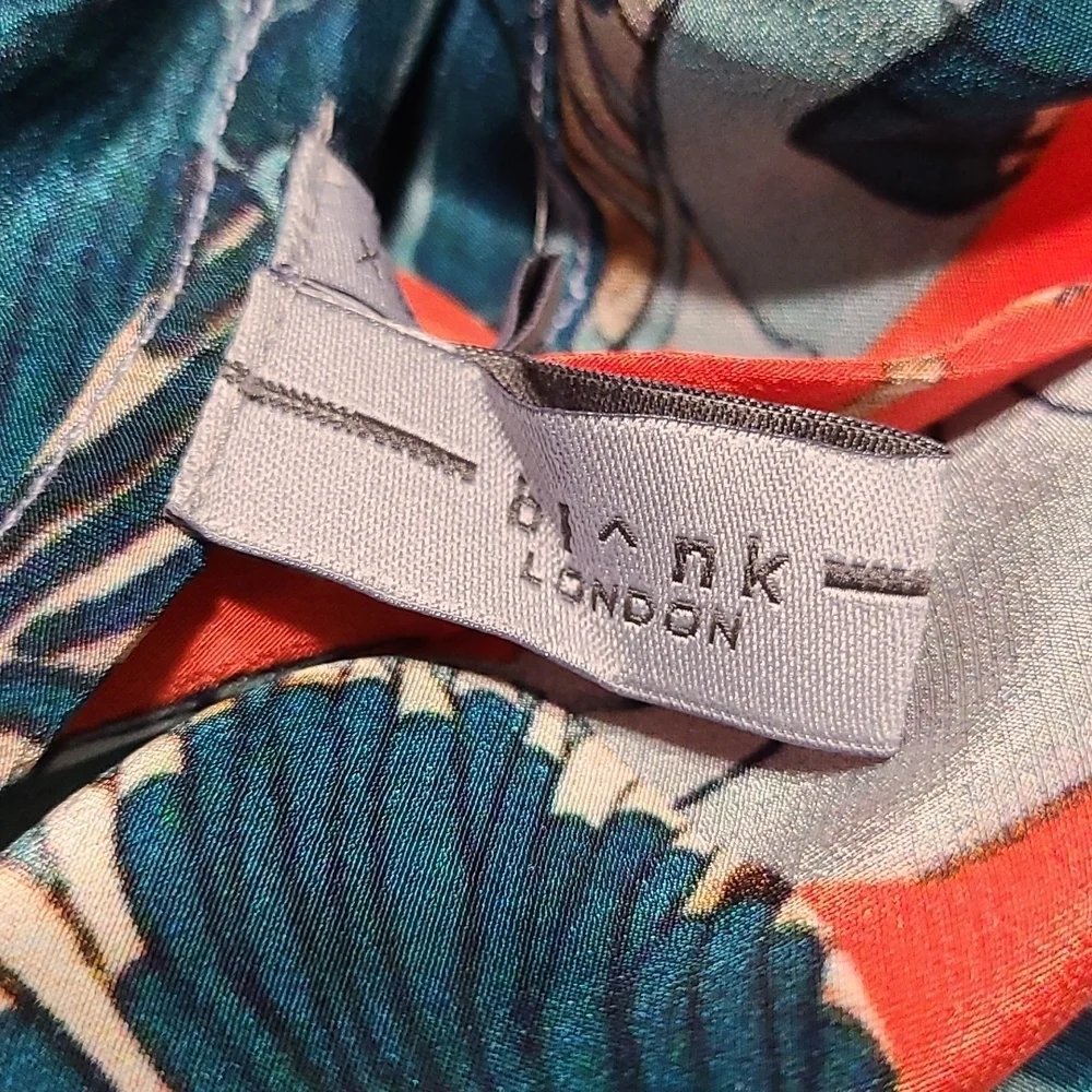Anthropologie Bl-nk London Sleeveless Slip Dress | Petite XS | NWT - Picture 3 of 4
